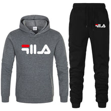 Load image into Gallery viewer, Men's Tracksuit 2 sets of new fashion jacket sportswear men's sweatpants hoodies spring and autumn men's brand hoodies pants