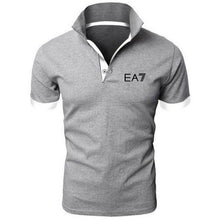 Load image into Gallery viewer, summer fashion EA7 perfect logo printed polo RF New men high quality social Polo shirts Polo Shirt for women and mens&#39;